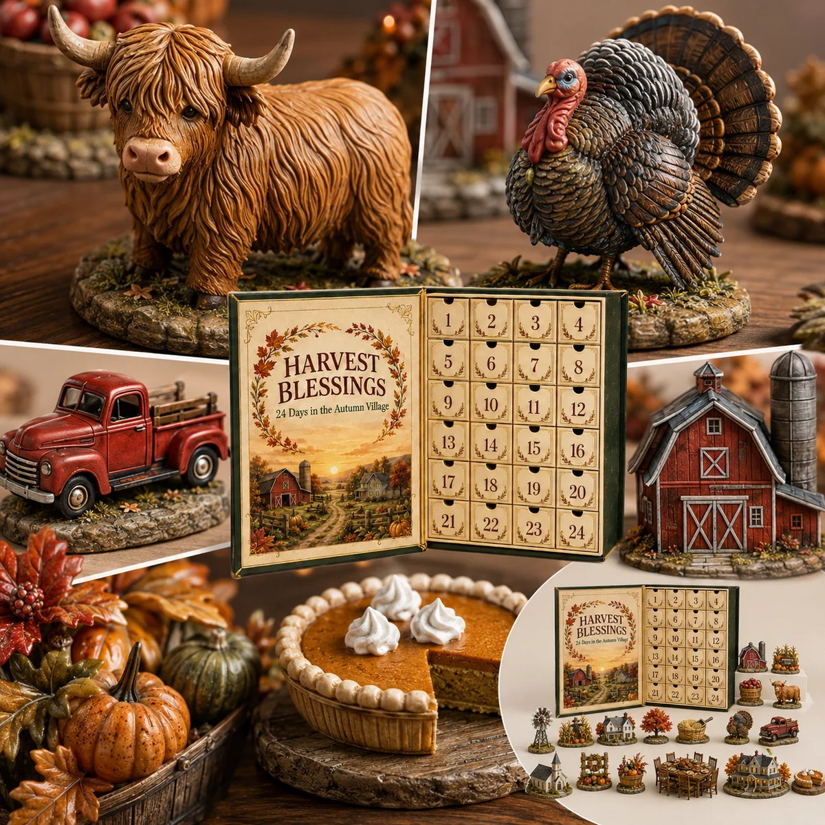 🔥last 30pcs! 🌟Harvest Blessings Advent Calendar 2026