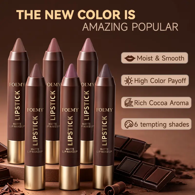 Matte Brown Lipstick, Suitable for All Skin Types 🤎 - image 2