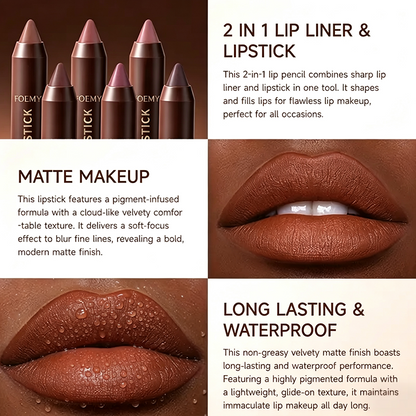 Matte Brown Lipstick, Suitable for All Skin Types 🤎 - image 9