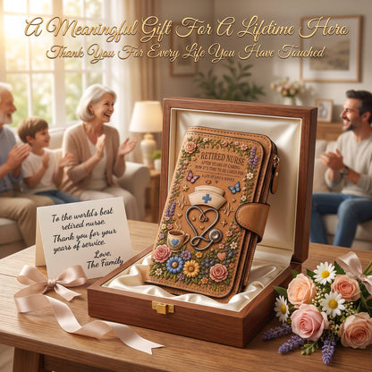Retired Profession Wallet – In Honor of a Lifetime of Dedication and Care - image 5