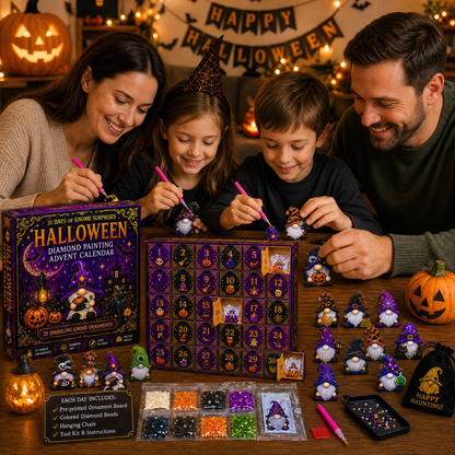 🎃✨ 31 Days of Gnome Surprises Halloween Diamond Painting Advent Calendar - image 5