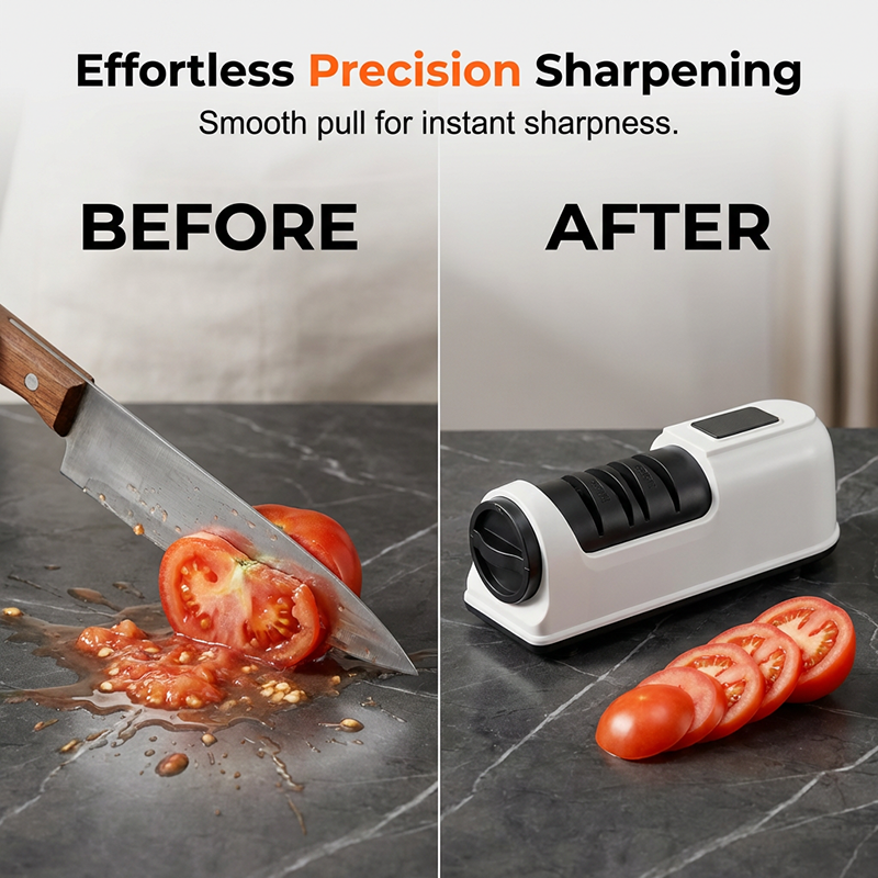 3-Stage Electric & Manual Knife Sharpener - image 4