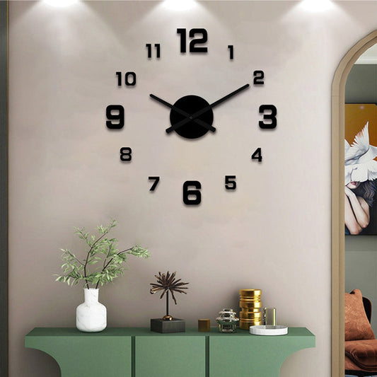 🥳2026 HOT SALE🥳⏰3D DIY Luminous Acrylic Wall Clock Set - image 1