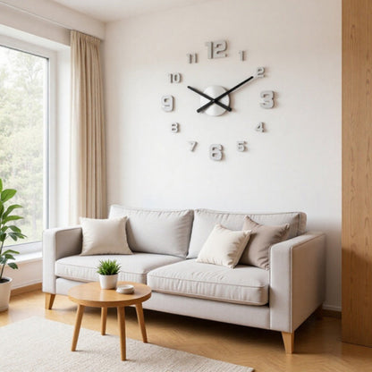 🥳2026 HOT SALE🥳⏰3D DIY Luminous Acrylic Wall Clock Set - image 12