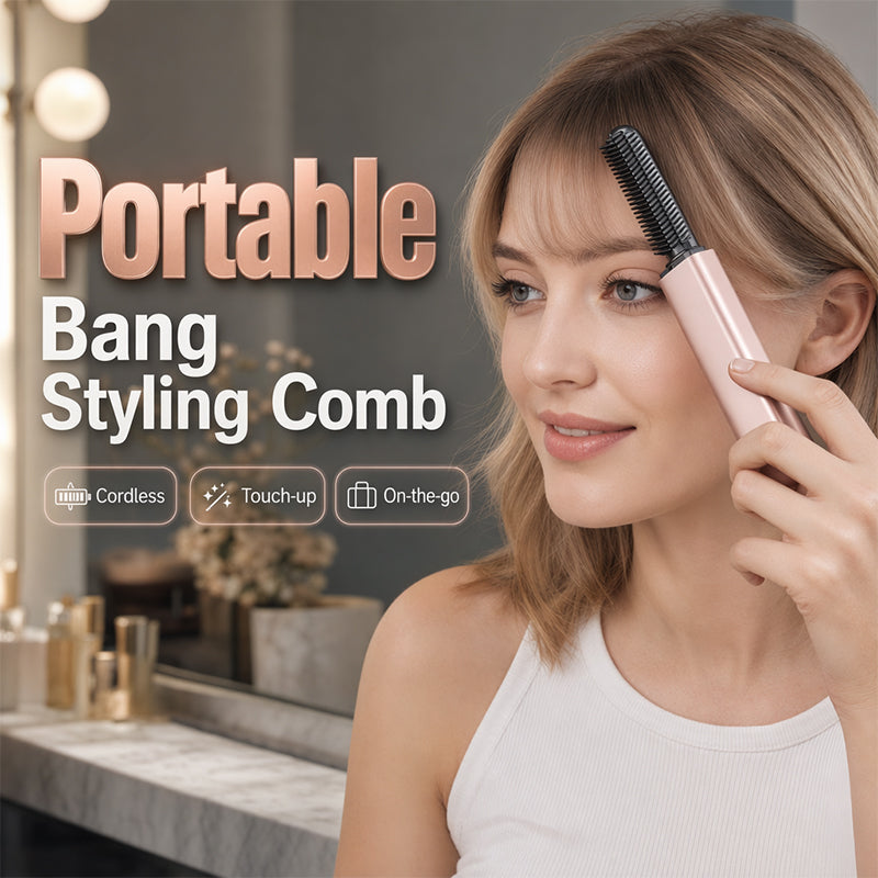 Portable Bang Styling Comb - image 1