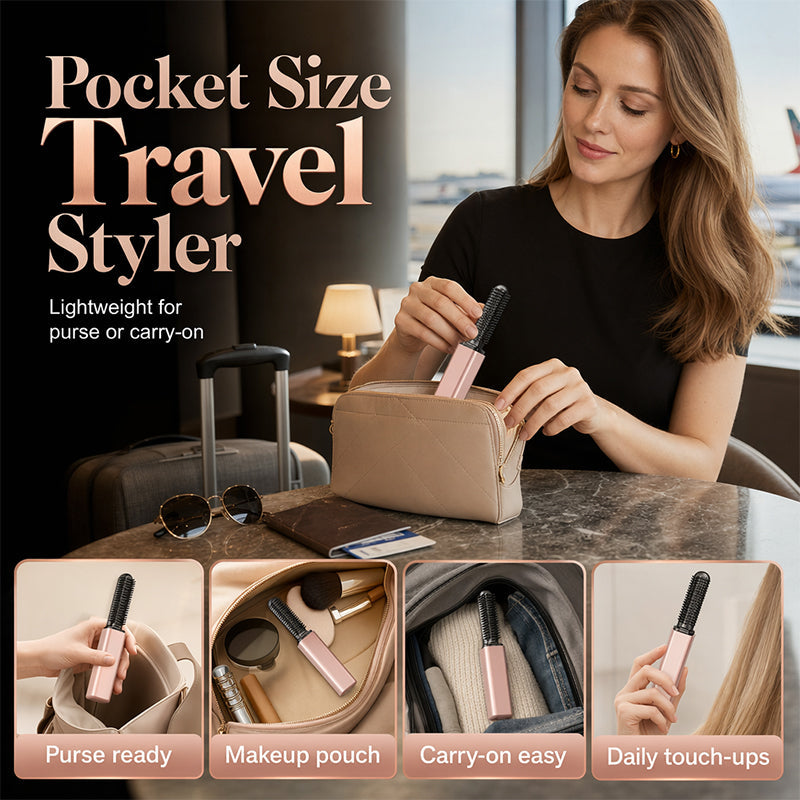 Portable Bang Styling Comb - image 4