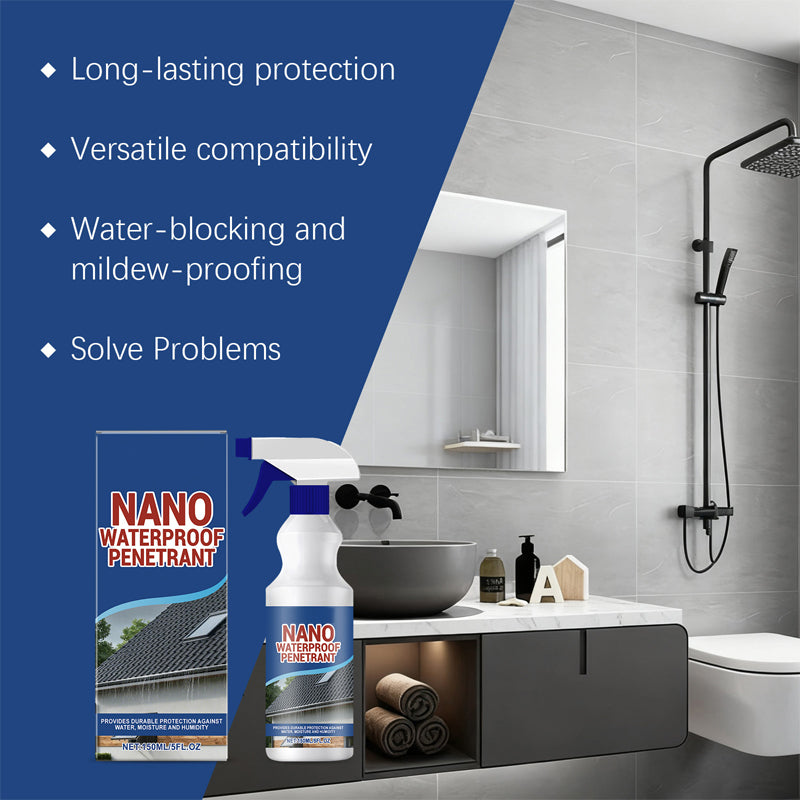 🔥 Waterproof Sealing Spray – Deep-Penetrating Formula for Roofs & Walls – Ideal for Concrete, Brick, Grout & Balconies 🏠🛡️ - image 1