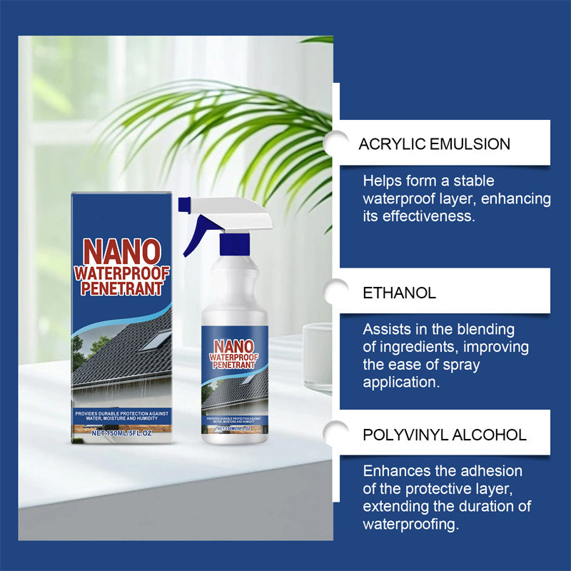 🔥 Waterproof Sealing Spray – Deep-Penetrating Formula for Roofs & Walls – Ideal for Concrete, Brick, Grout & Balconies 🏠🛡️ - image 8
