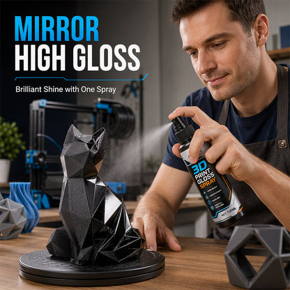 ⏳Time-Limited Special⏰3D Printer Model Gloss Spray Quick Drying Layer Line Reducer for PLA PETG ABS - image 5