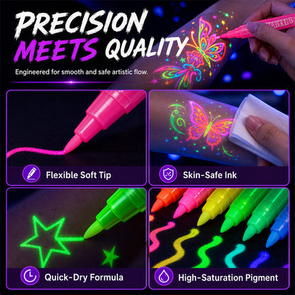 Glow Party Tattoo Pens - image 3