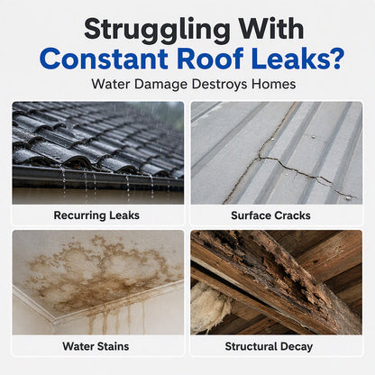 Transparent Roof Waterproof Sealant with Brush - image 3