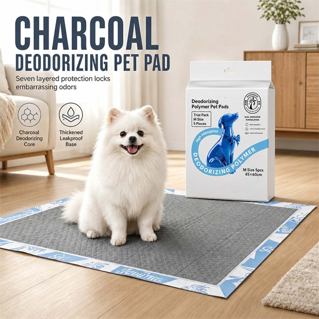 Thickened Charcoal Pet Pee Pads for Dogs & Cats - image 1