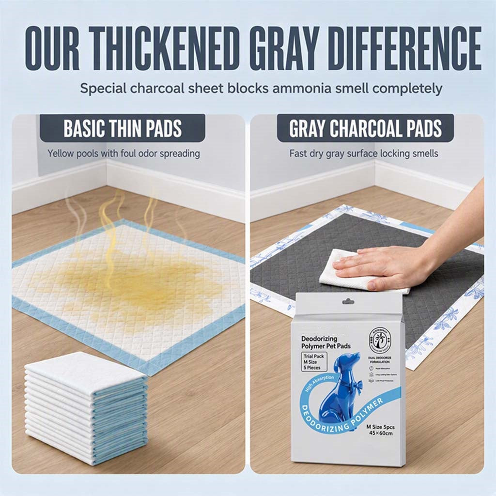 Thickened Charcoal Pet Pee Pads for Dogs & Cats - image 6