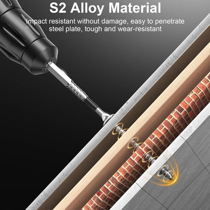 12-Piece Magnetic Impact Screwdriver Bit Set - image 4
